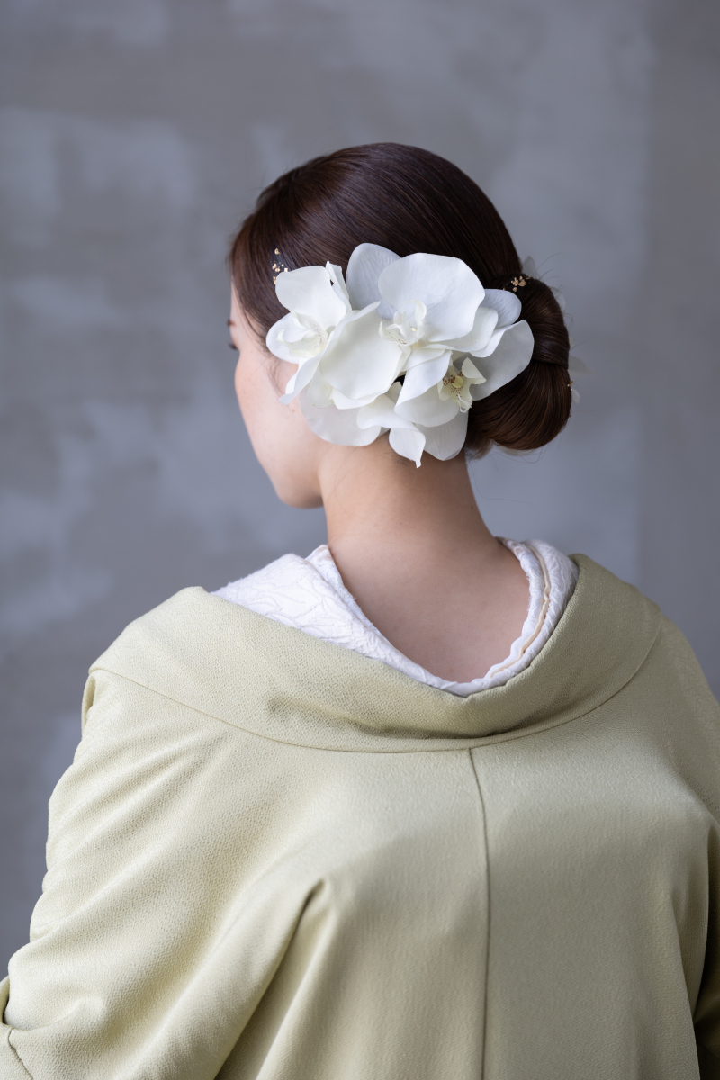 新婦様ヘア