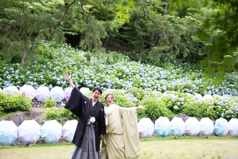 撮影時期に合わせて様々なロケーション♪