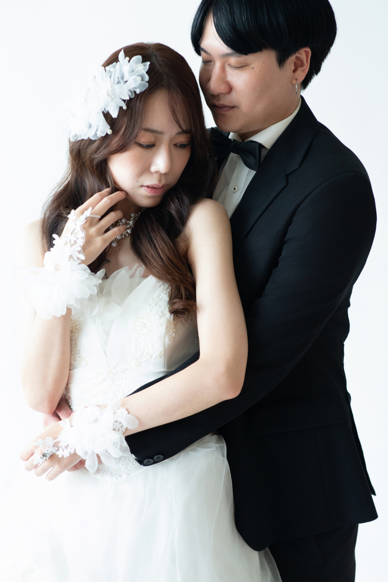 ウェディングドレス「スタジオ撮影」