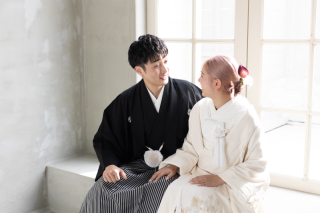 こだわりヘアでの和装撮影