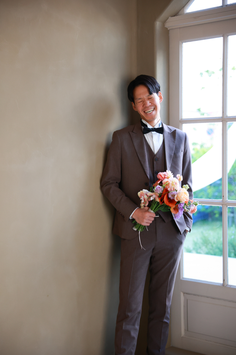 新郎様ソロショット