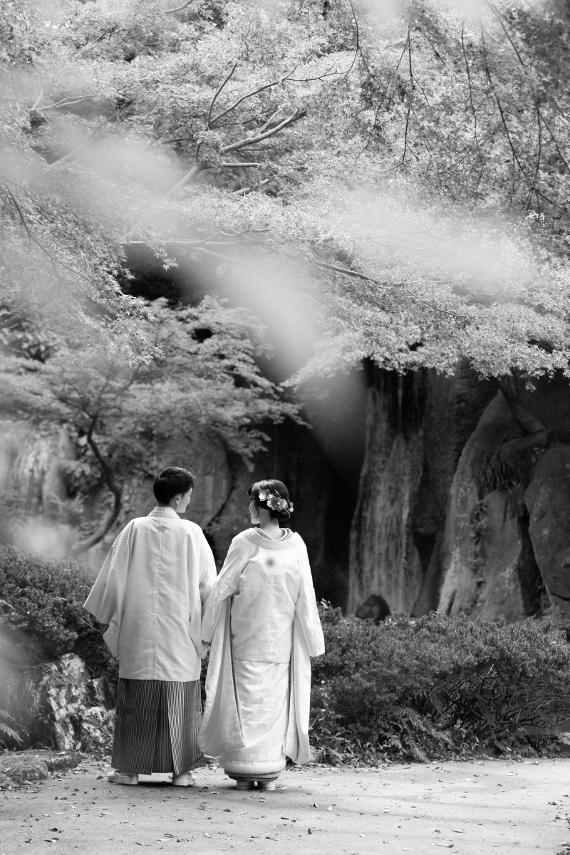 滝もあり、とても風情があります。