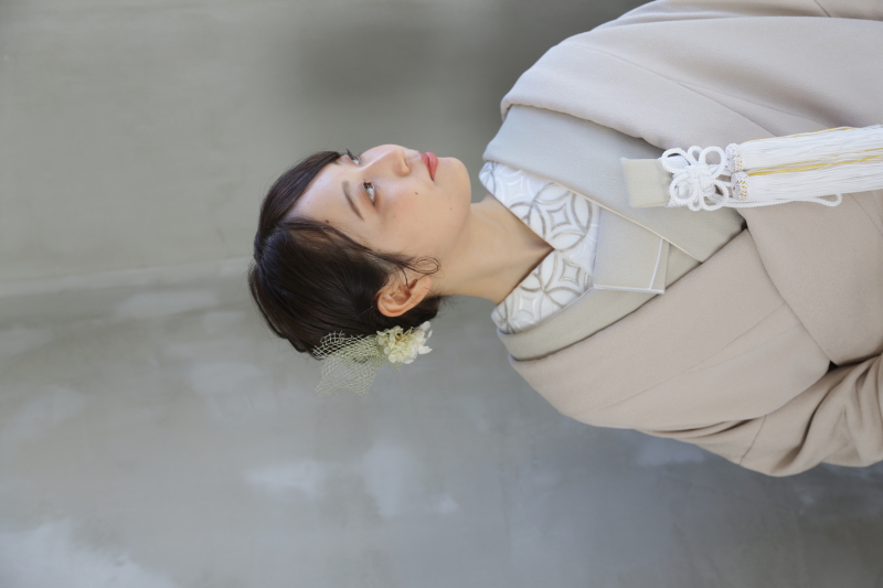 和装でのヘアアレンジ