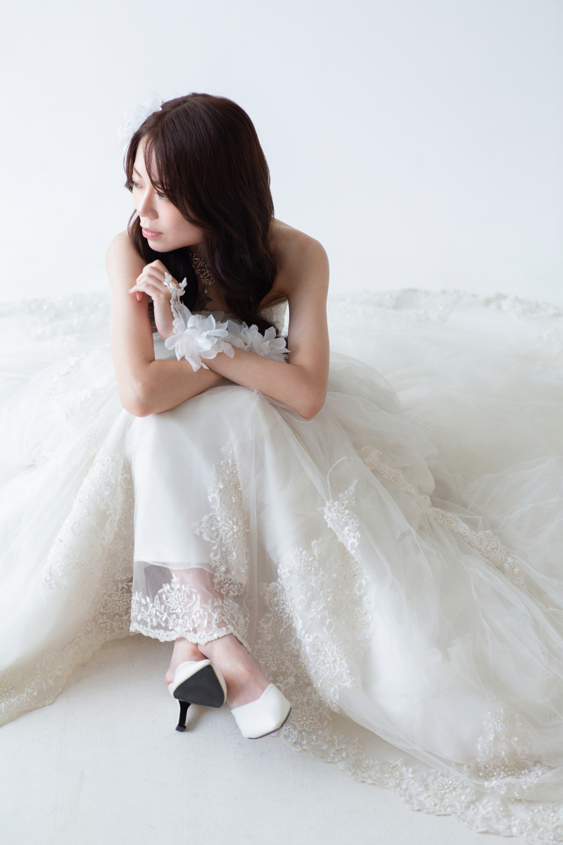 ウェディングドレス「スタジオ撮影」