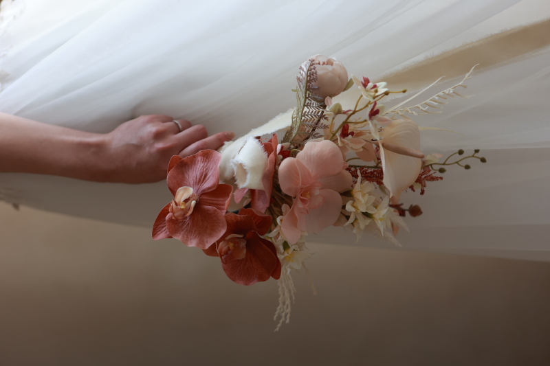 シイキ写真館　amu wedding　_撮影前に打ち合わせができる