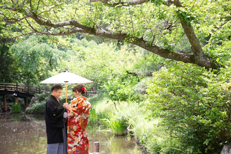 シイキ写真館　amu wedding　_神社・寺院で撮影できる