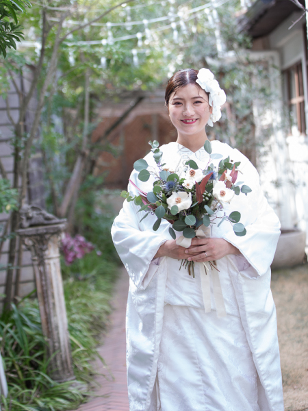 シイキ写真館 amu wedding _ガーデンで撮影できる