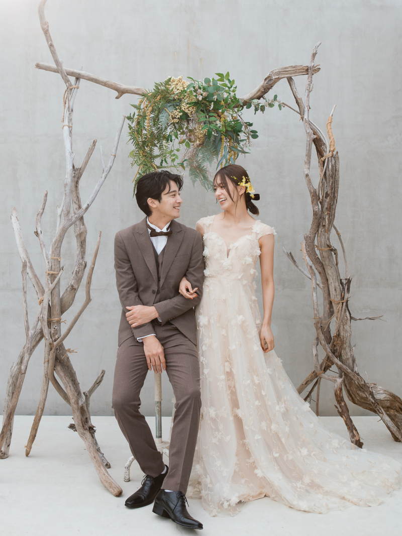 シイキ写真館 amu wedding _ウエディングドレスが豊富