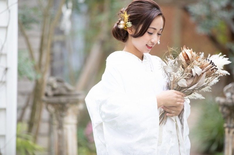 シイキ写真館　amu wedding　_撮影前に打ち合わせができる