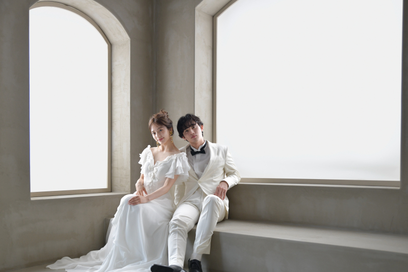 シイキ写真館 amu wedding _スタジオで撮影できる