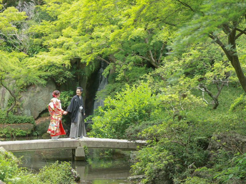 シイキ写真館　amu wedding　_神社・寺院で撮影できる