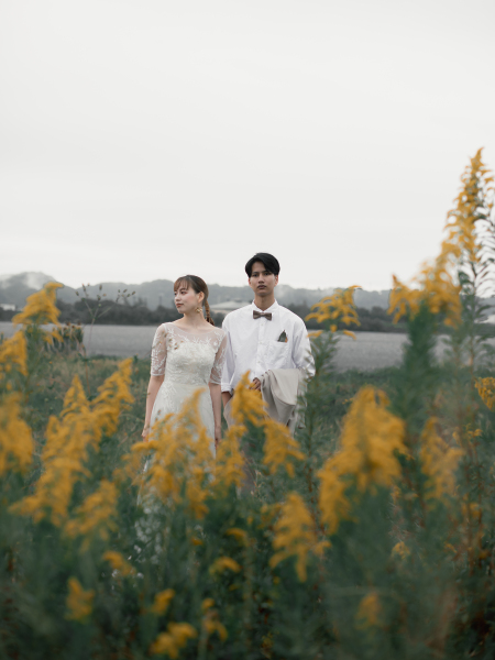 シイキ写真館 amu wedding _会食ができる