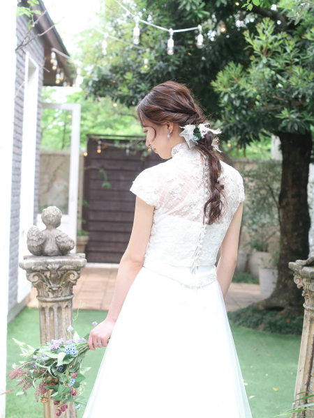 シイキ写真館 amu wedding _ガーデンで撮影できる