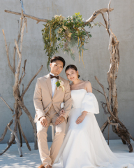 シイキ写真館　amu wedding　_二人だけのwedding ceremony 