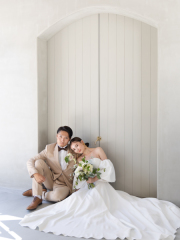 シイキ写真館　amu wedding　_二人だけのwedding ceremony 