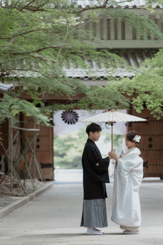 シイキ写真館　Shiiki wedding　_和装ロケーション
