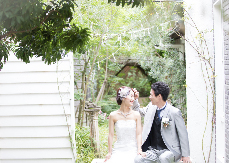 人目を気にせずロケーション気分で撮影