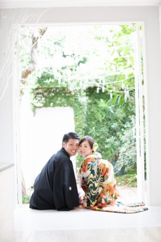 シイキ写真館　amu wedding　_amu wedding ハウススタジオ