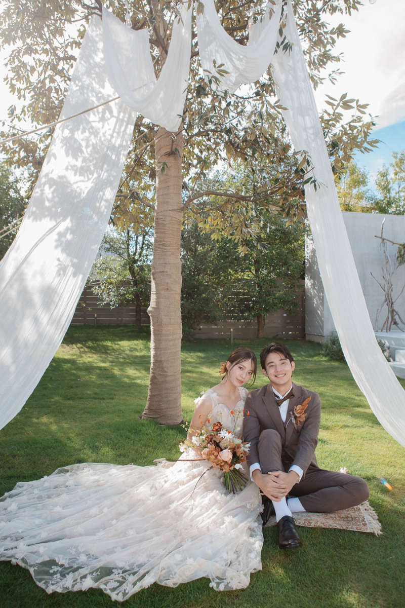 シイキ写真館　Shiiki wedding　_ガーデンで撮影できる