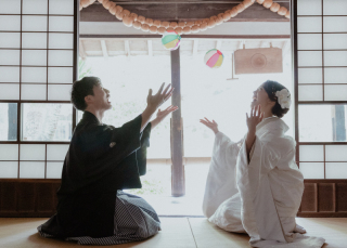 シイキ写真館　Shiiki wedding　_和装ロケーション