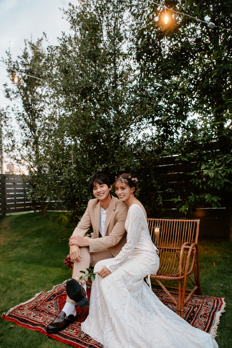 シイキ写真館　Shiiki wedding　_ガーデンで撮影できる
