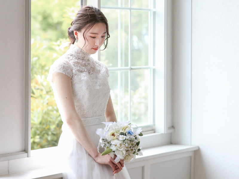 完全プライベート空間でゆっくり試着