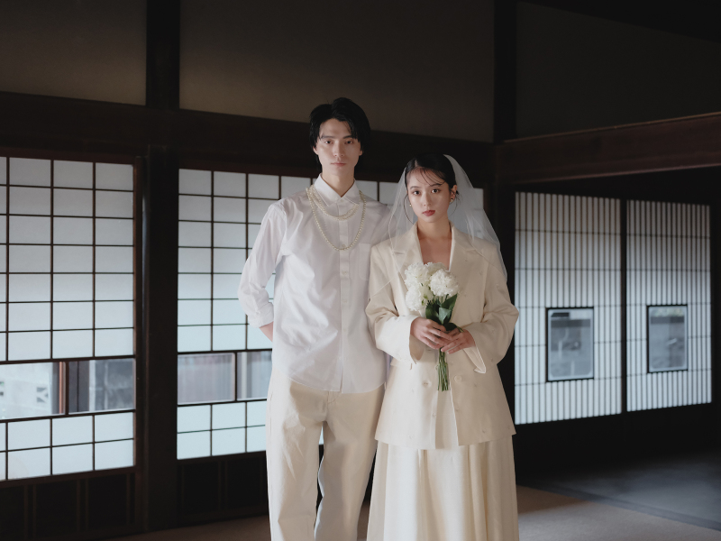 【新店舗OPEN限定50%OFF 6月末まで】和装+洋装 築120年の古民家で叶う完全貸切フォトウエディング