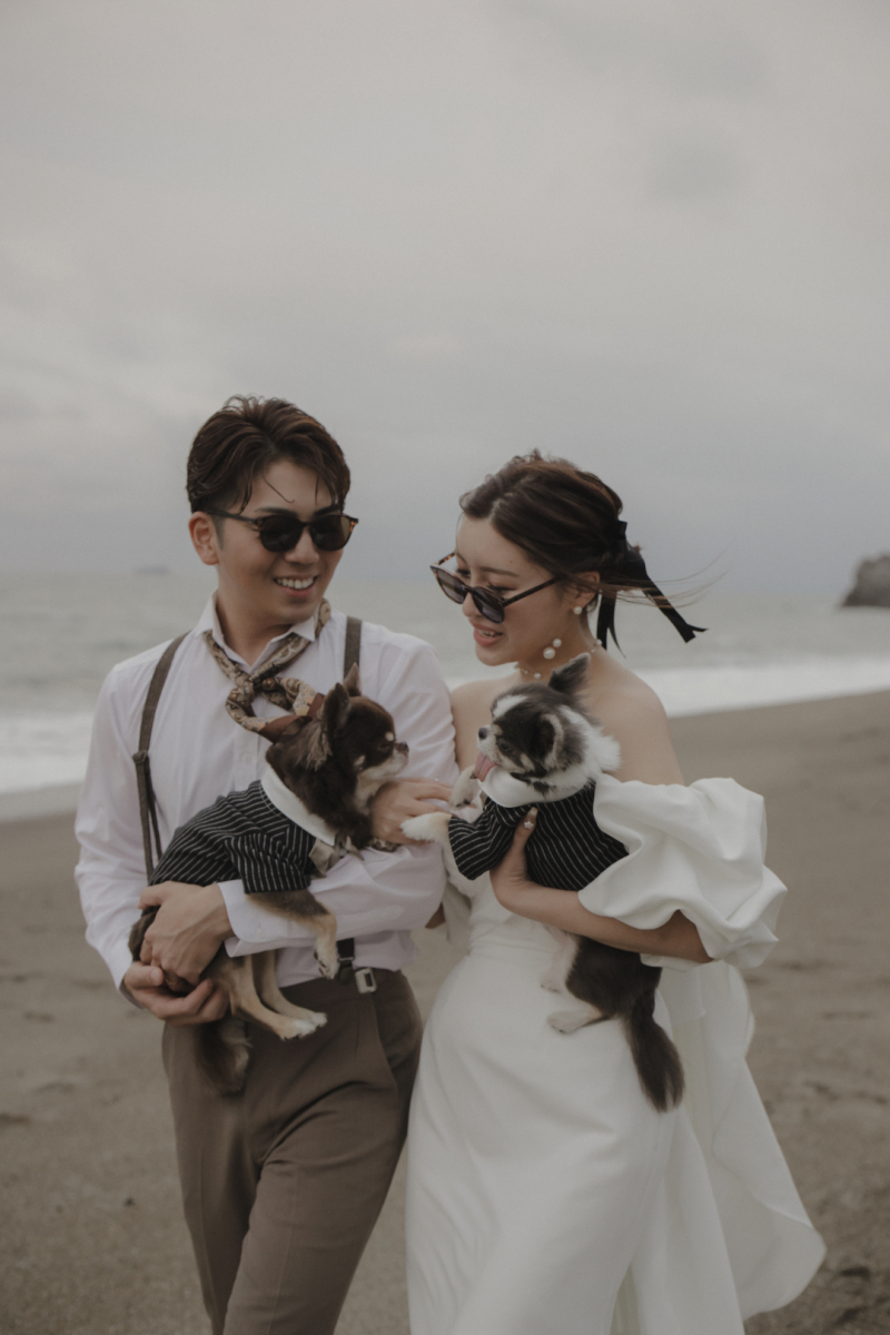 【大切な家族⭐︎ペットプラン】衣装2着スタジオ+ロケーションプラン ヘアメイク+データ100カット