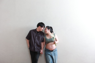 【15組限定50%OFF】お腹の赤ちゃんと家族の記念♪マタニティフォト 洋装1着+全80カット &yen;176,000&rArr;&yen;88,000