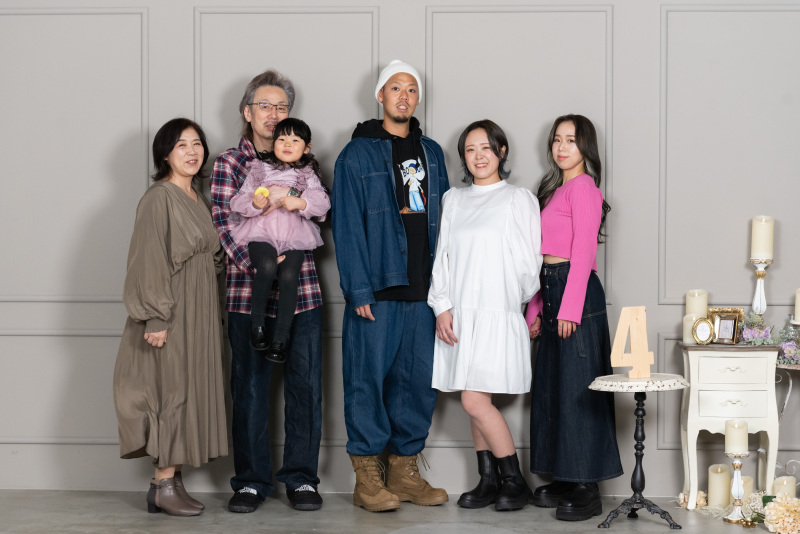 ファミリーフォトウェディング