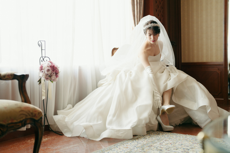 お仕度ショット