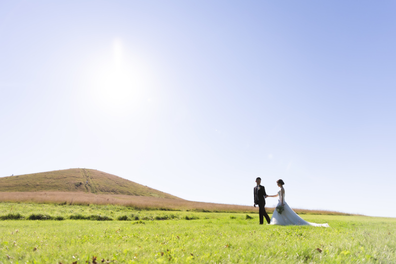 モエレ山と太陽と