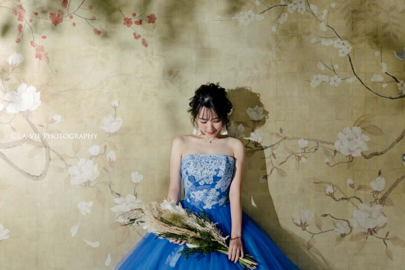 シノワズリを背景に…♡