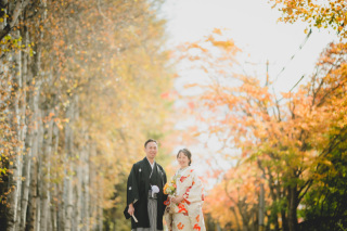 真鍋庭園＊紅葉ロケ