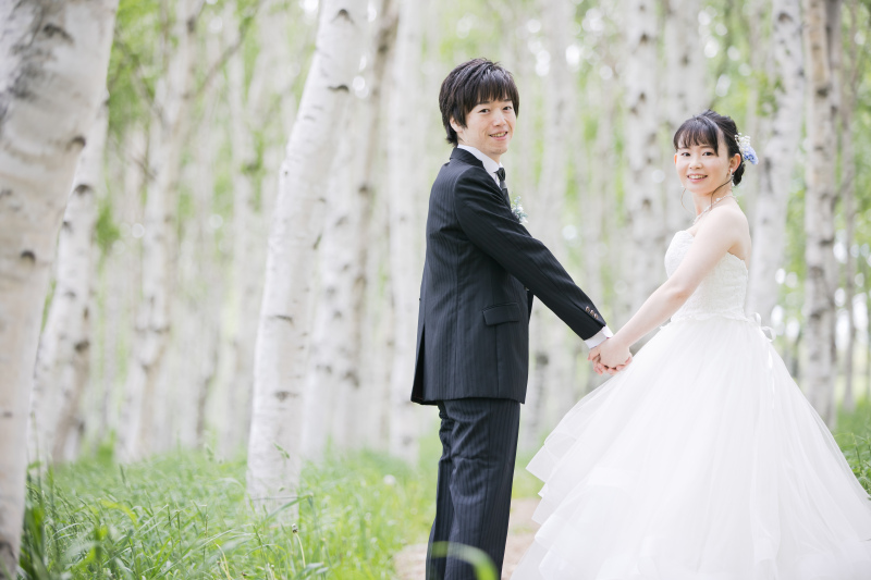 白樺もあるんです♪