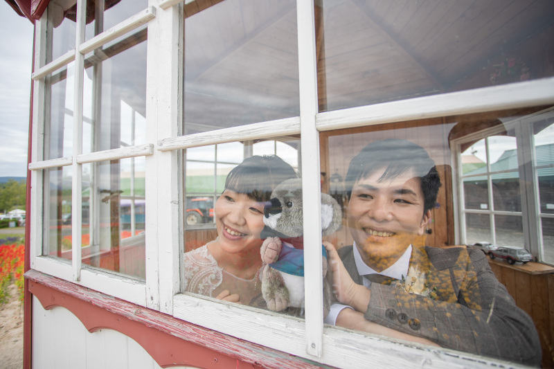 建物の中でちょっと一息