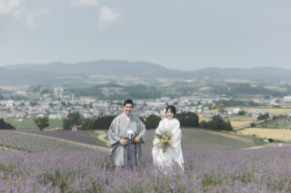 富良野の一日〜和装＆洋装