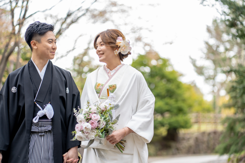 和装前撮り・フォトウェディングの衣装・着物
