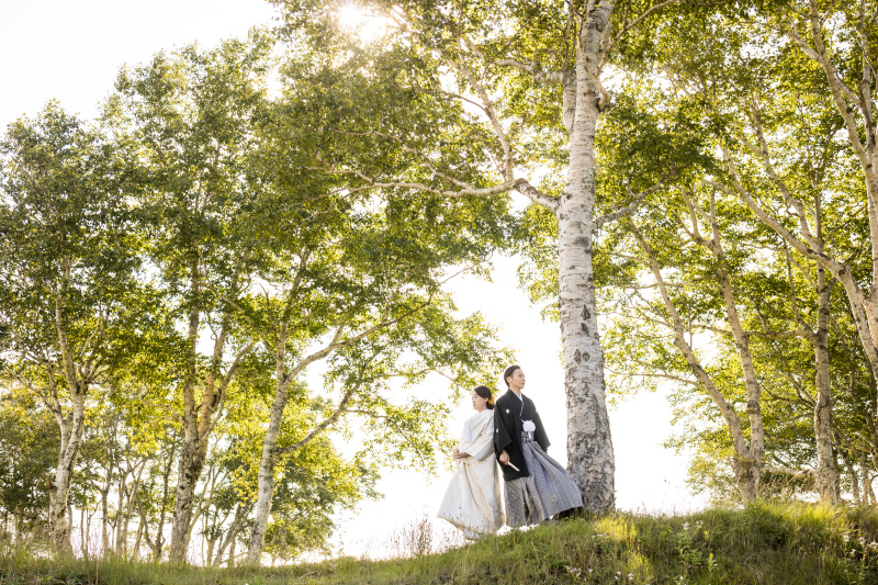 和装で前撮り❀