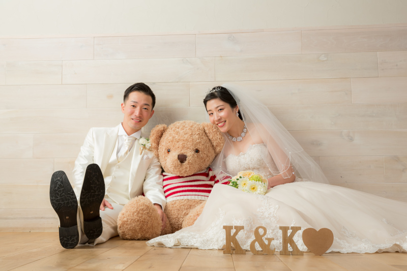 ふたりの思い出のものと一緒に♪