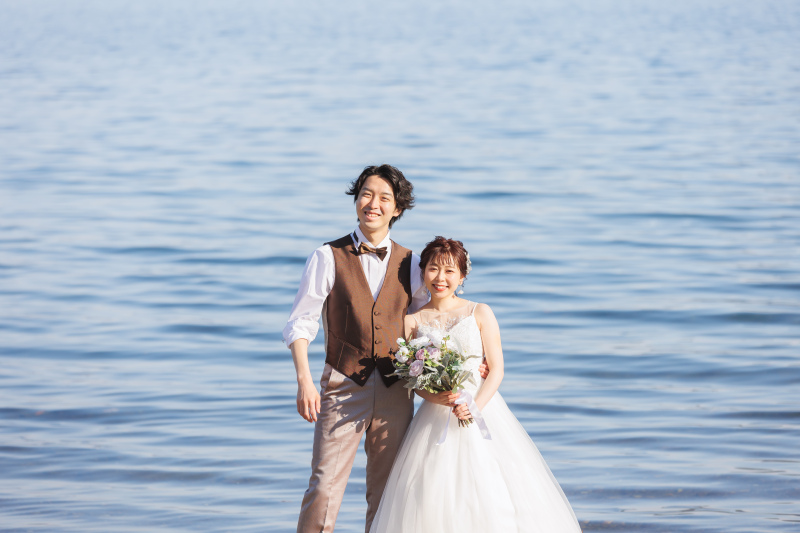 海・ビーチでフォトウェディング・前撮り