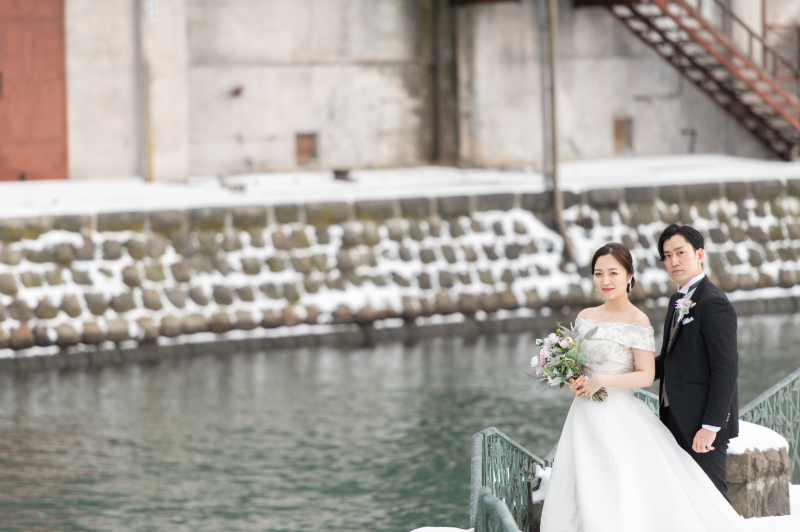小樽でフォトウェディング