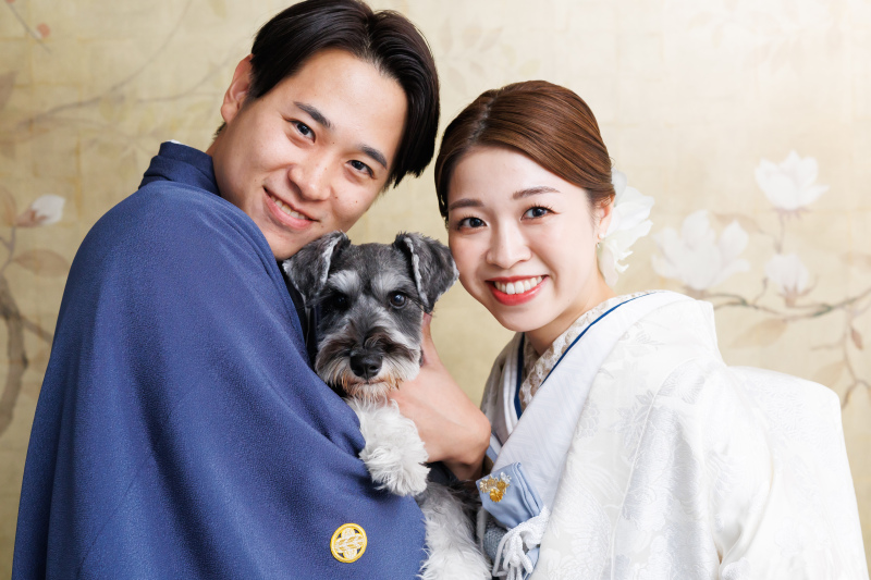 スタジオ撮影！ご家族・ペットも同伴可能です！