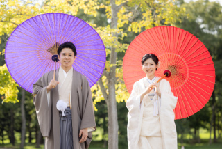 モエレ沼公園で和装ロケーション