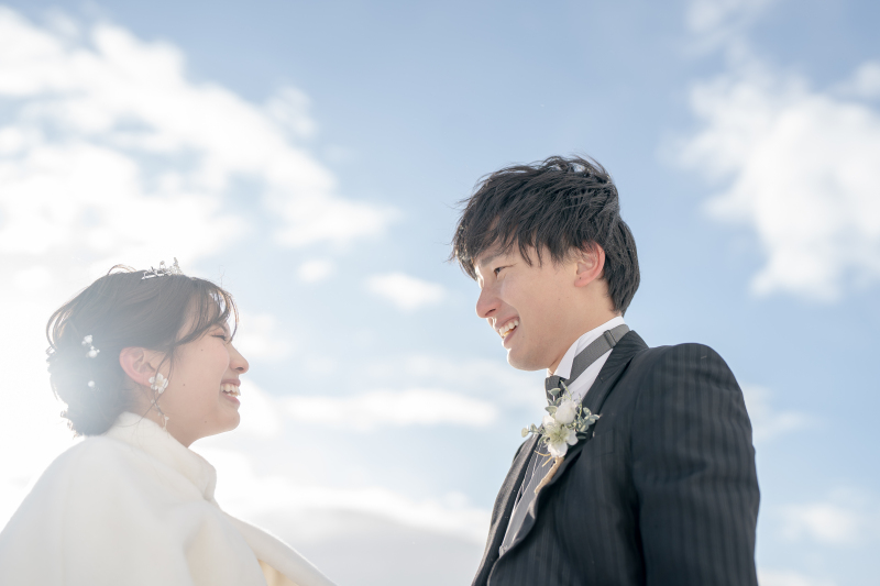 洋装でモエレ沼公園ロケ＆和装でスタジオフォト