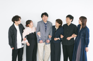 家族みんなでスタジオ撮影｜還暦祝い❀