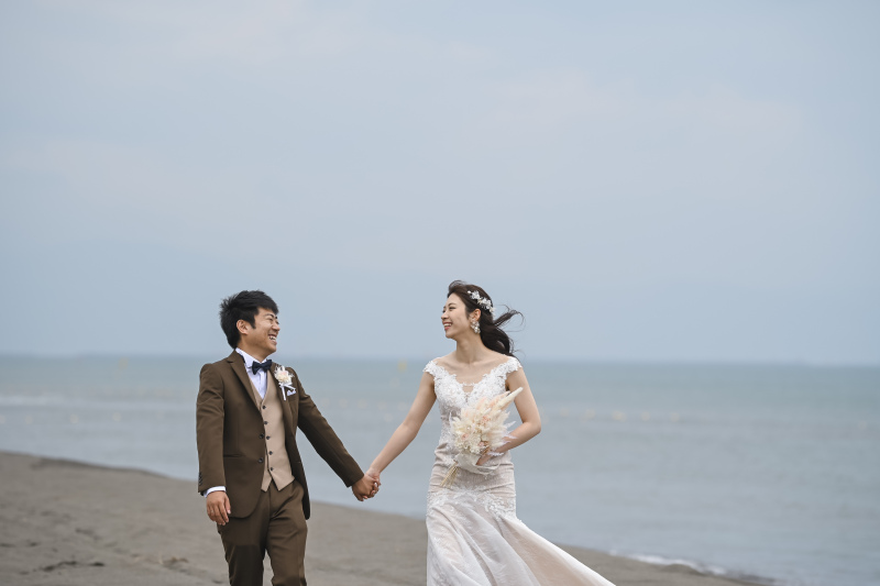 海・ビーチでフォトウェディング・前撮り