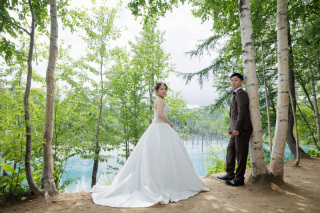 北海道でリゾートフォトウェディング！～富良野～