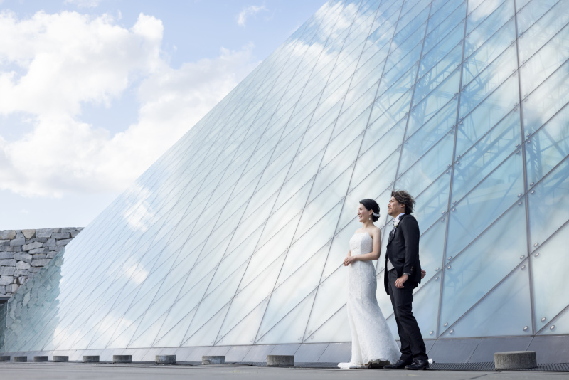 ガラスのピラミッド