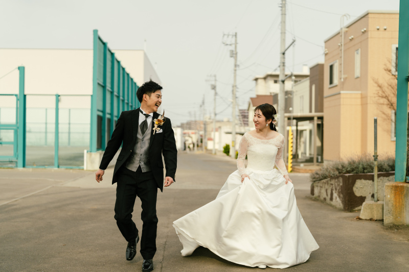 一緒に歩いた道